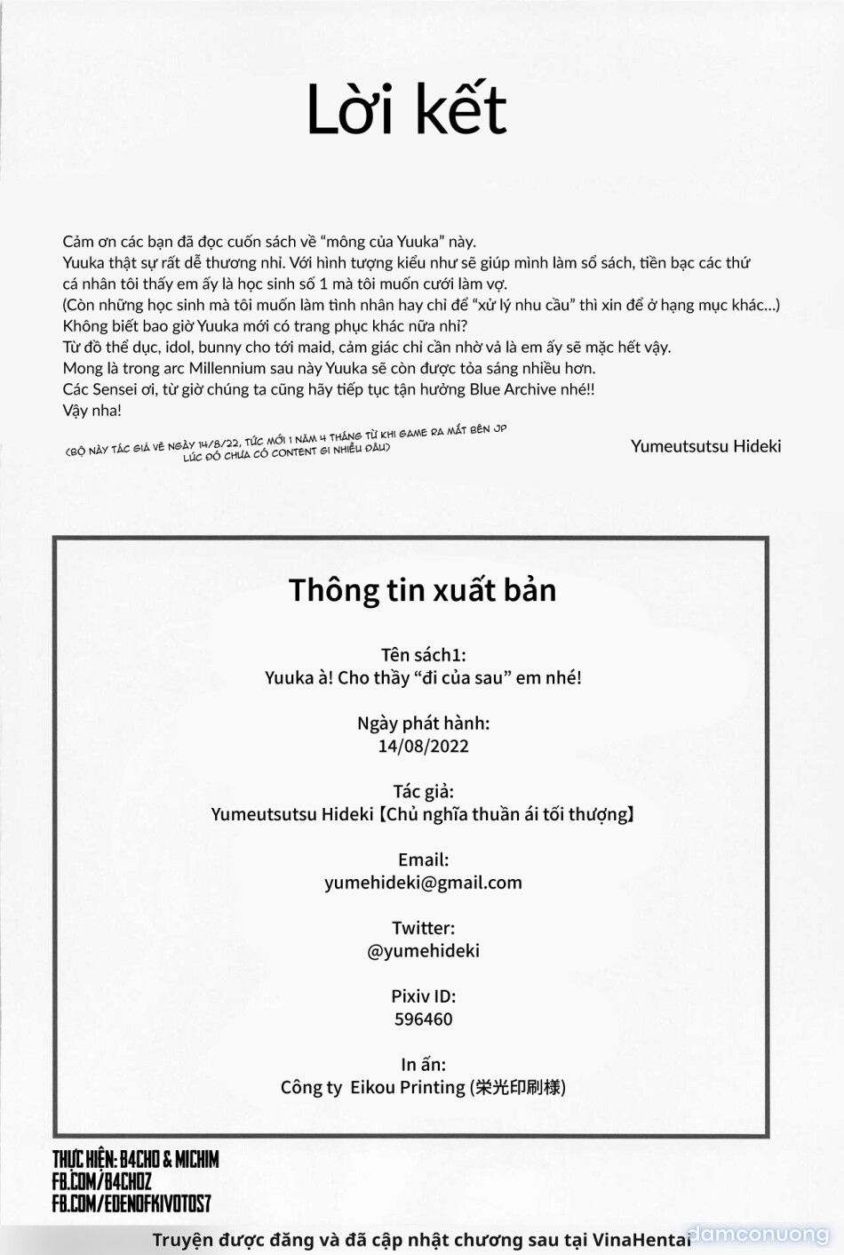 đọc truyện Yuuka À! Cho Thầy "đi Cửa Sau" Em Nhé! Chương 3 ảnh 25 tại Thiên Thai Truyện