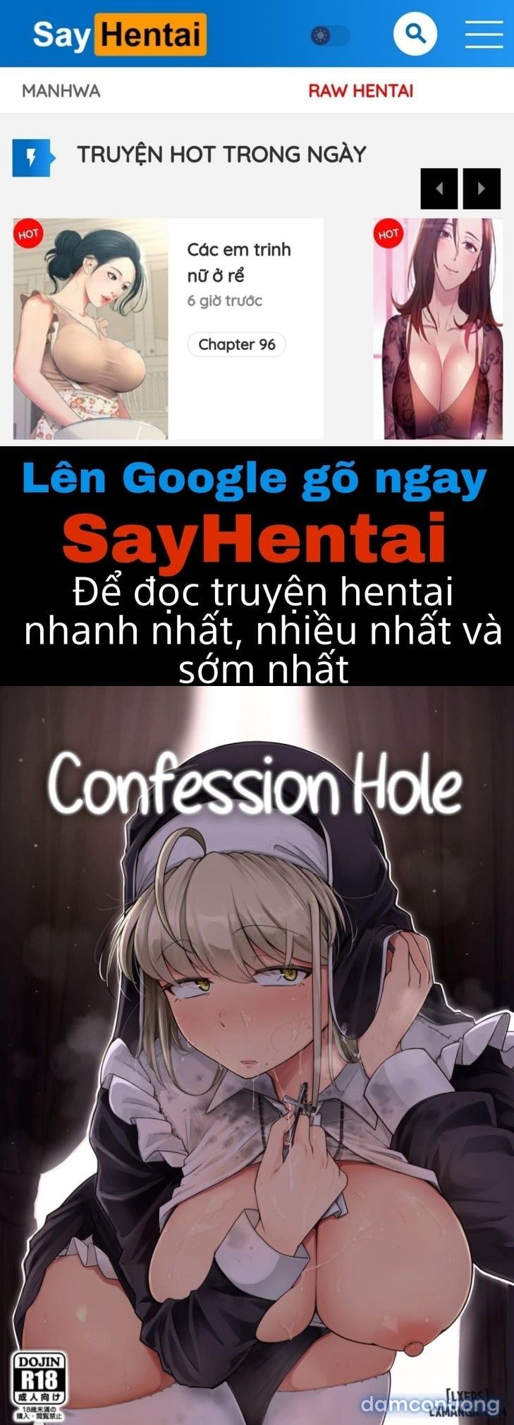 đọc truyện Zange Ana - Confession Hole Chương 2 ảnh 1 tại Truyện Dạ Ký