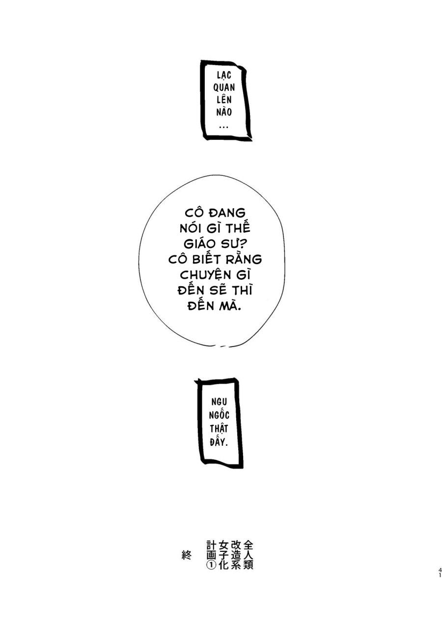 Zen Jinrui Kaizoukei Joshi-ka Keikaku 1 Chương 2 page 19 - Giả Dược