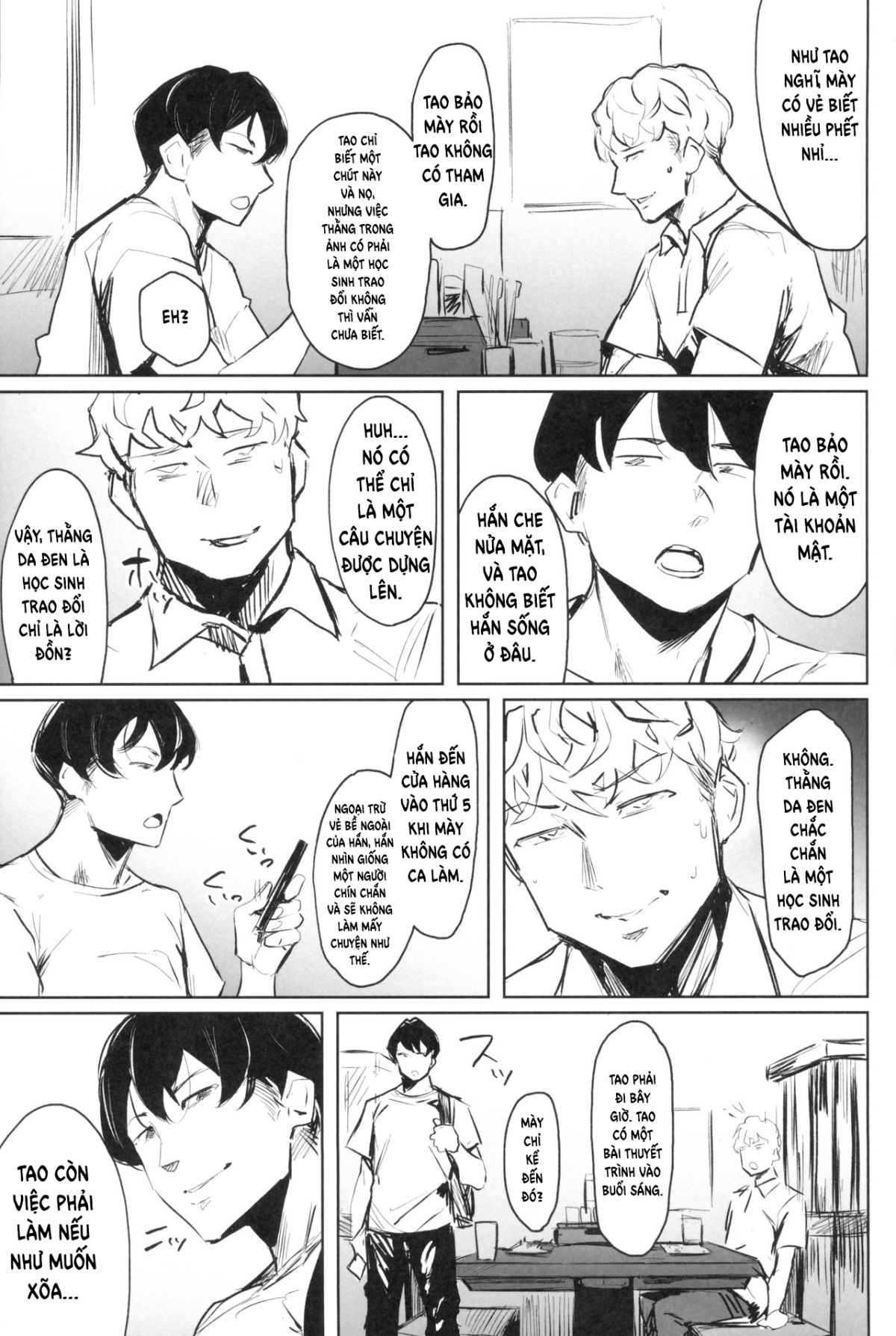 đọc truyện Zenteika Dyed In Black Oneshot ảnh 7 tại Thiên Thai Truyện