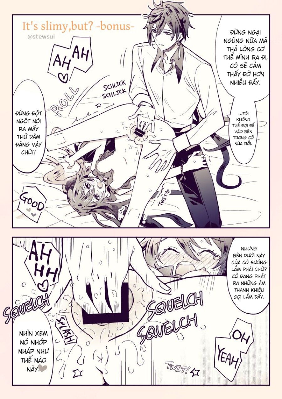 Zhongli X Hu Tao Love Story Oneshot page 17 - Giả Dược