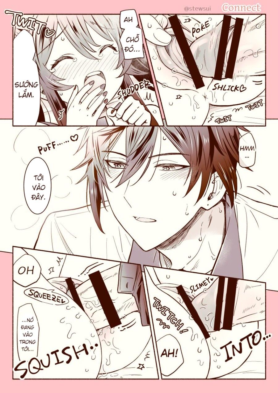 Zhongli X Hu Tao Love Story Oneshot page 18 - Giả Dược