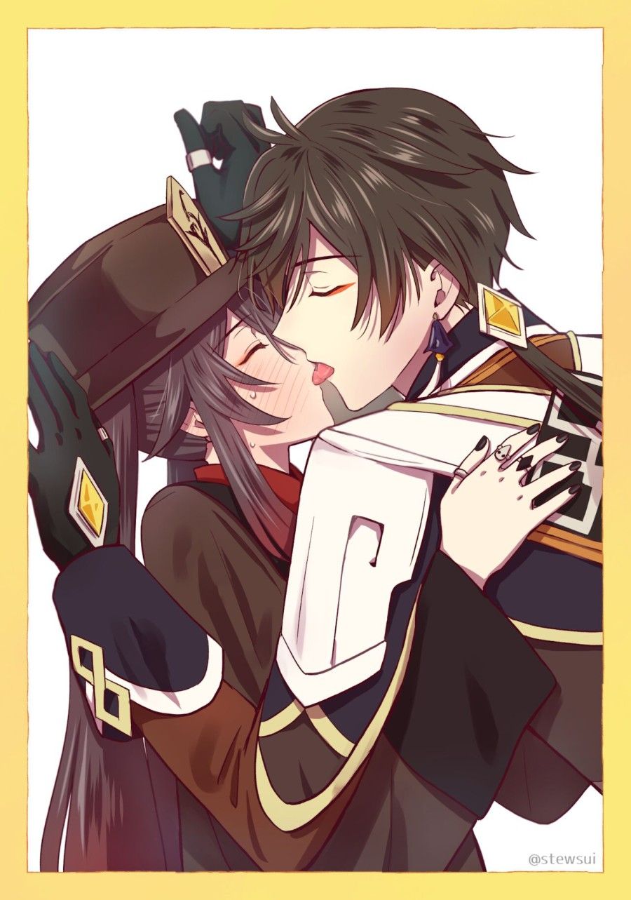 Zhongli X Hu Tao Love Story Oneshot page 3 - Giả Dược