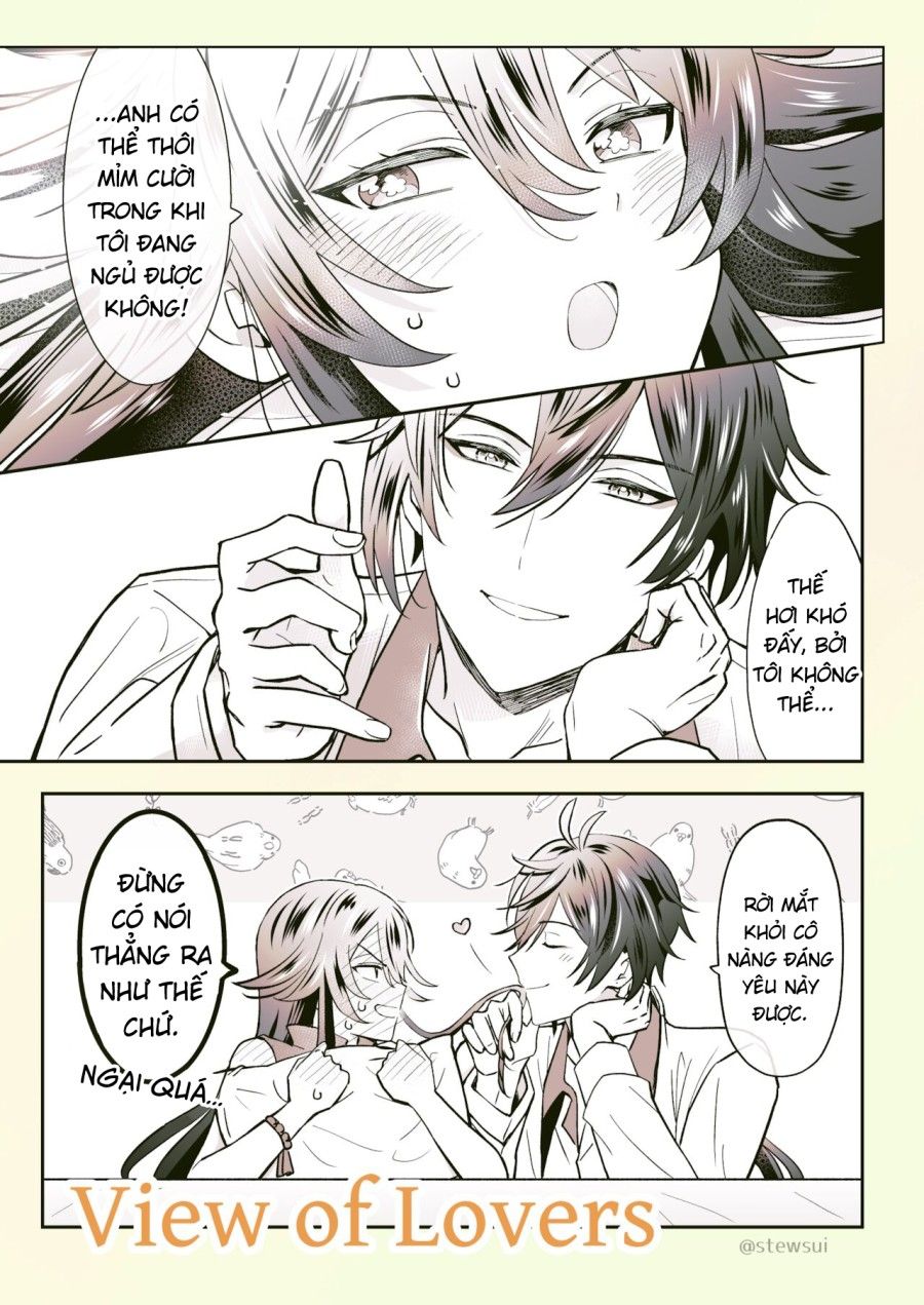 Zhongli X Hu Tao Love Story Oneshot page 21 - Giả Dược