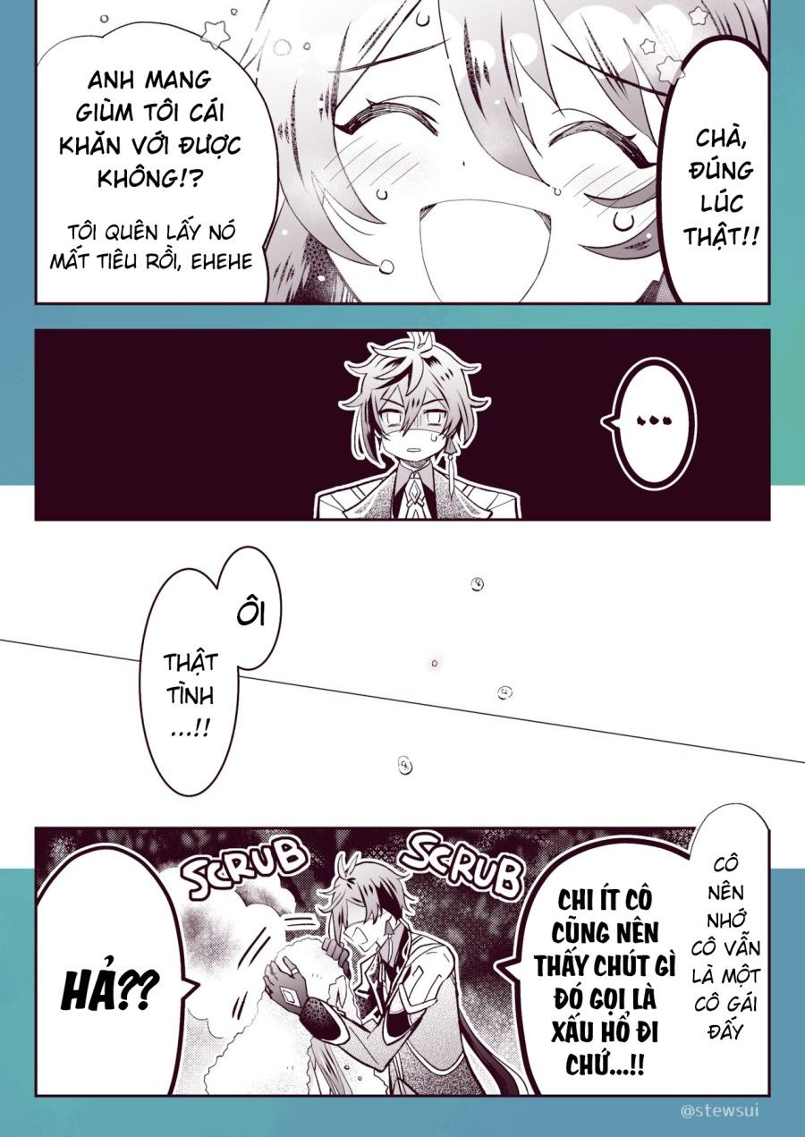 Zhongli X Hu Tao Love Story Oneshot page 5 - Giả Dược