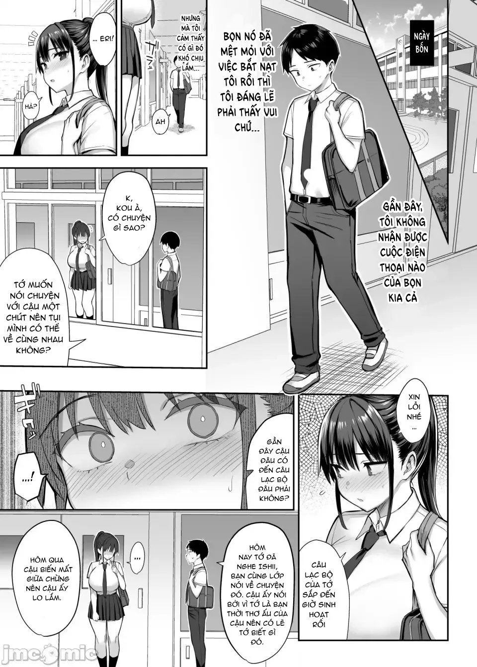 Zutto Suki Datta Kyonyuu Osananajimi Ga Furyou-Tachi Ni Moteasobareta Nanokakan Chuu FULL - Chương 2