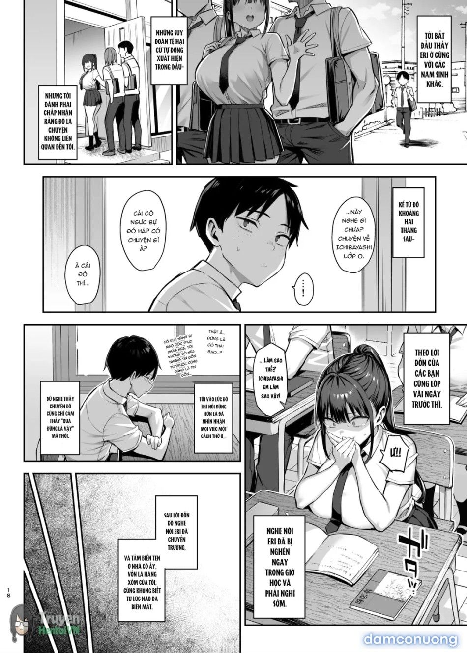 đọc truyện Zutto Suki Datta Kyonyuu Osananajimi Ga Furyou-tachi Ni Moteasobareta Nanokakan Chuu Chương 4 ảnh 21 tại Thiên Thai Truyện