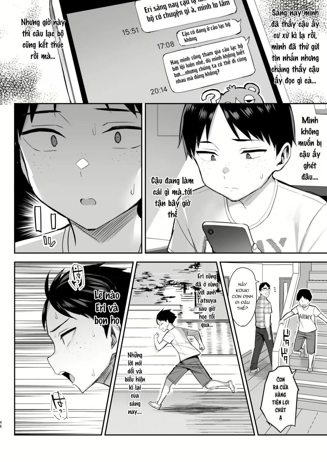 Zutto Suki Datta Kyonyuu Osananajimi Ga Furyou-tachi Ni Moteasobareta Nanokakan Chuu Oneshot page 49 - Giả Dược